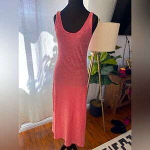 J.Crew maxi stripped dress.